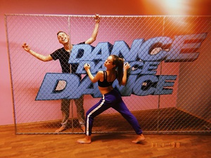 Wiktoria Gąsiewska i Adam Zdrójkowski w „Dance, dance, dance”; fot. TVP