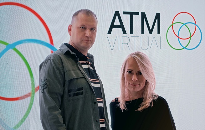 Radosława Bardes i Andrzej Młynarczyk, szefowie ATM Virtual; fot. ATM Grupa