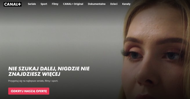 Serwis streamingowy Canal+ online