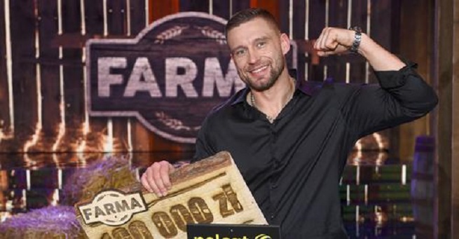 Jakub Wojnowski, zwycięzca „Farmy”; fot. Polsat
