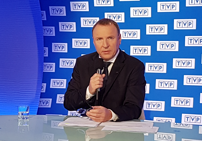 Jacek Kurski, prezes Telewizji Polskiej