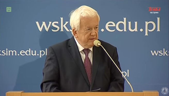 Prof. Janusz Kawecki, b. członek KRRiT, szef Zespołu Wspierania Radia Maryja fot. TV Trwam
