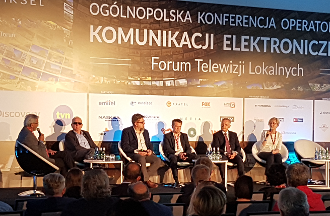 Pierwszy dzień Ogólnopolskiej Konferencji Operatorów Komunikacji Elektronicznej 2018 w Toruniu, fot. Ł.Brzezicki