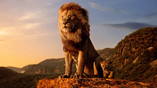 „Król Lew” z 2019 roku; fot. Disney