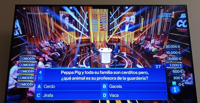 Teleturniej w hiszpańskiej telewizji publicznej La 1 