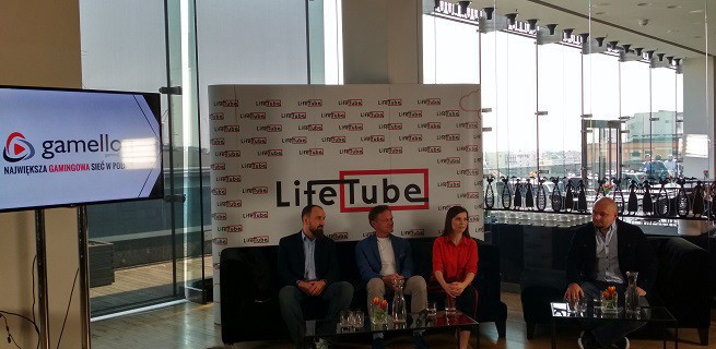 Konferencja prasowa sieci LifeTube i Gamellon