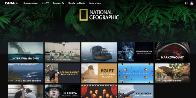 Kolekcja National Geographic w Canal+ online