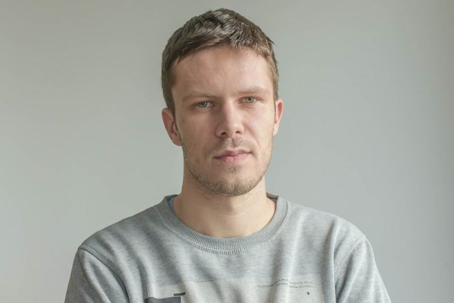 Piotr Bakselerowicz, dziennikarz Gazety Wyborczej (fot. Władysław Czulak/ Agencja Gazeta/ materiały prasowe)