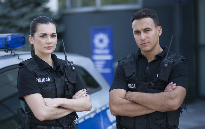 „Policjantki i policjanci”; fot. ATM Grupa