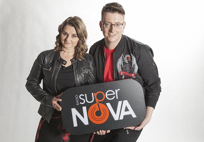 Katarzyna Żochowska i Jakub Adamiak; fot. Radio SuperNova