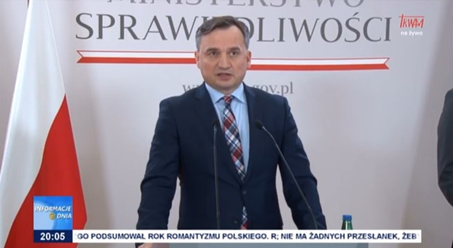 Minister sprawiedliwości Zbigniew Ziobro w TV Trwam