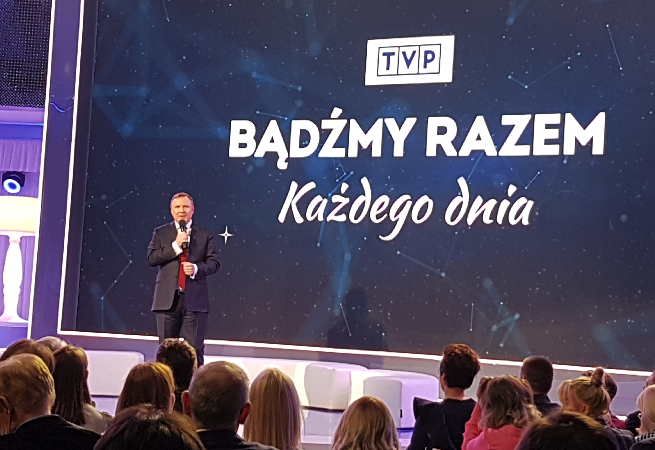 Prezentacja wiosennej ramówki TVP, fot. Łukasz Brzezicki