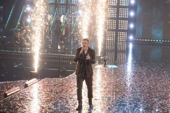 Krystian Ochman w finale „The Voice of Poland 11”; fot. TVP