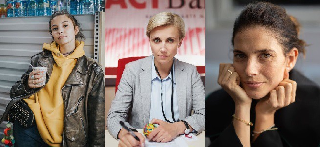 Julia Wieniawa, Katarzyna Zielińska i Weronika Rosati w serialu „Zawsze warto”