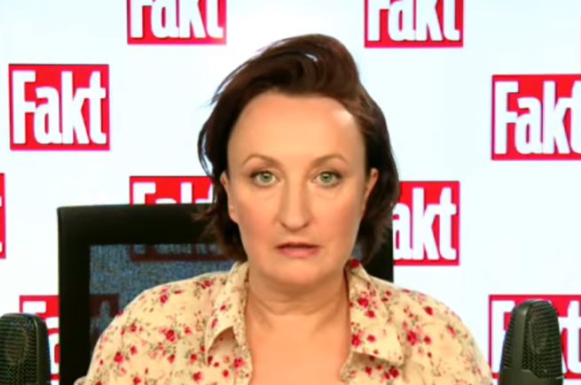 Agnieszka Burzyńska (screen: YouTube/FAKT)