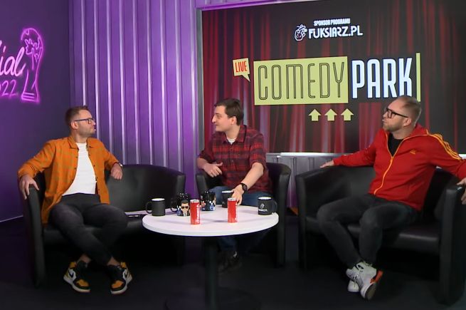 Trzeci odcinek Comedy Parku jak dotąd obejrzało 88 tys. osób (screen: YouTube/Kanał Sportowy)