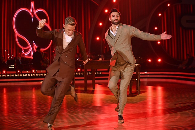 Jacek Jelonek i Michał Danilczuk w „Dancing with the Stars. Taniec z Gwiazdami 13”; fot. Polsat