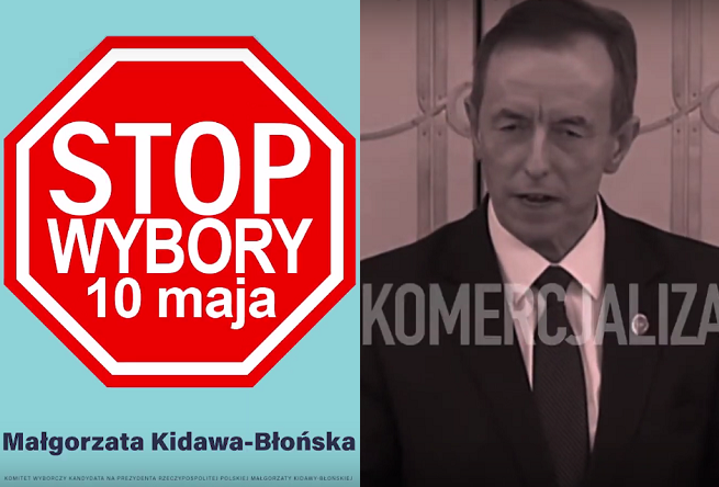 Kadry z nowych spotów Małgorzaty Kidawy-Błońskiej i Andrzeja Dudy