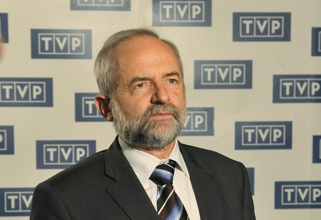 Juliusz Braun, były prezes Telewizji Polskiej - fot. TVP