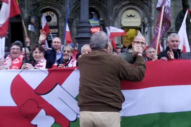 IX Wielki Wyjazd na Węgry (screen: YouTube/Gazeta Polska VD)