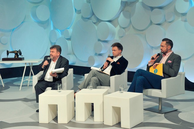 konferencja TVN, fot. Jacek Kurnikowski, Jordan Krzemiński/AKPA