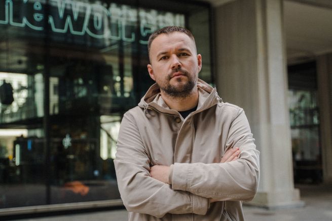 Łukasz Stasiak dołączył do Newonce.media pod koniec marca tego roku jako project manager (fot. Oskar Szdzuij)