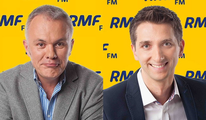 Robert Mazurek i Marcin Zaborski, fot. RMF FM