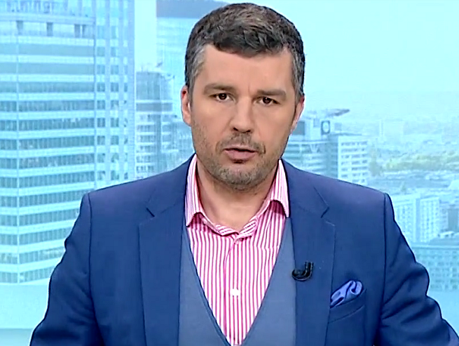 Michał Rachoń, fot. TVP Info