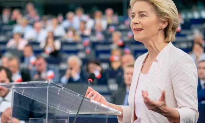 Ursula von der Leyen Fot. Parlament Europejski/PressRoom