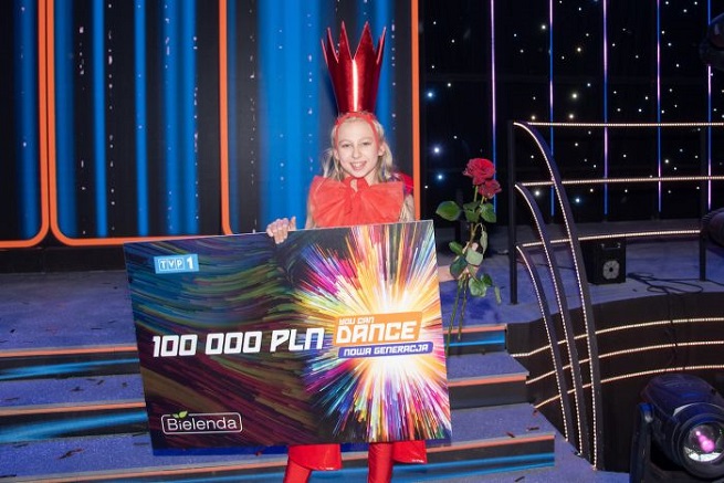 Karolina Olszewska, zwyciężczyni „You can dance - nowa generacja”; fot. TVP